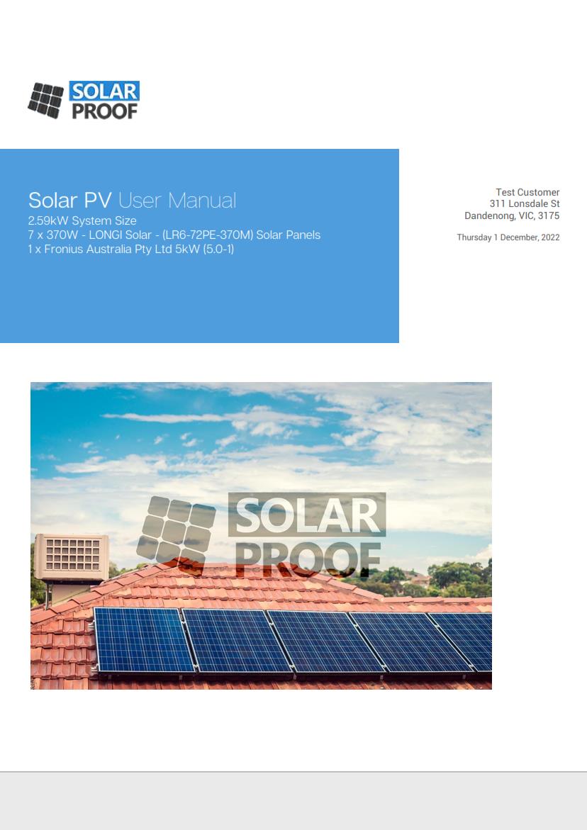 Solar Software User Manual Example