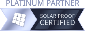 Bronze Solar Proof Partnership Logo