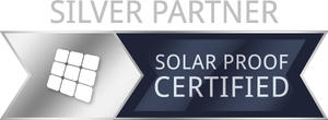 Bronze Solar Proof Partnership Logo