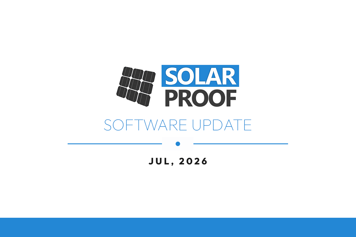 Solar Proof Product Update - July 2026: Meet Apex